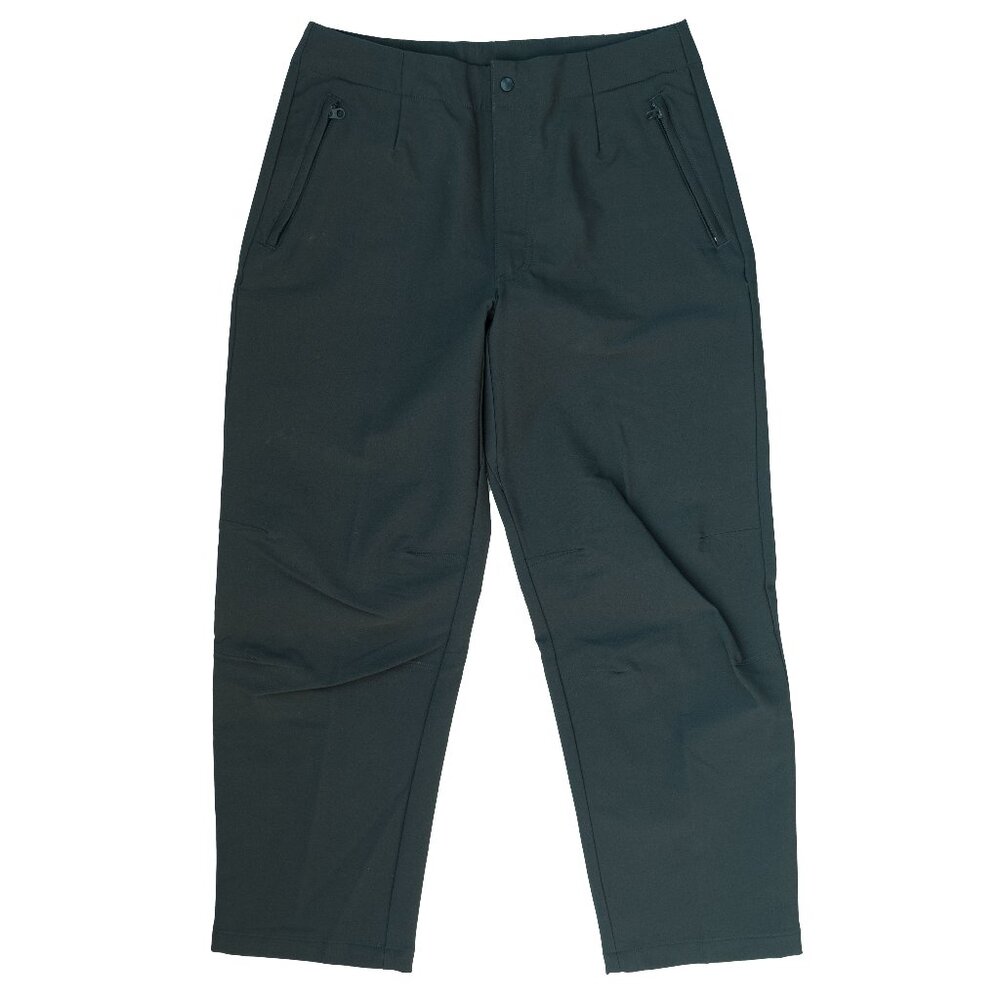 L.L. Bean Dryskin Pants High Rise Vintage Nylon Gorpcore 90s Deep Green Trouser
